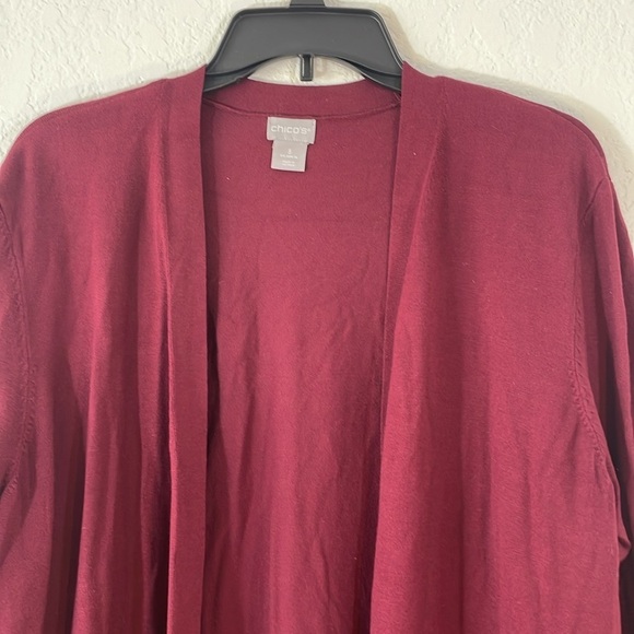 NWOT Chico’s Long Sleeve Cardigan Size XL - Picture 3 of 12